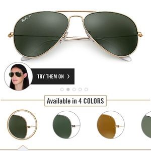 Original Women’s Ray-Ban aviators!